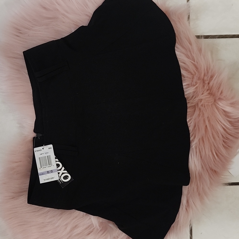 Y2K FIND!! BRAND NEW XOXO "SIGNATURE" RUFFLE MICRO-MINI SKIRT-0/0